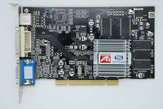 蓝宝石SAPPHIRE Radeon 7000 64MB PCI 显示卡（ATI Radeon 7000芯片）